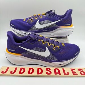 Nike Air Zoom Pegasus 41 NCAA LSU Tigers Shoes FZ5126-500 Men’s Size 8 New